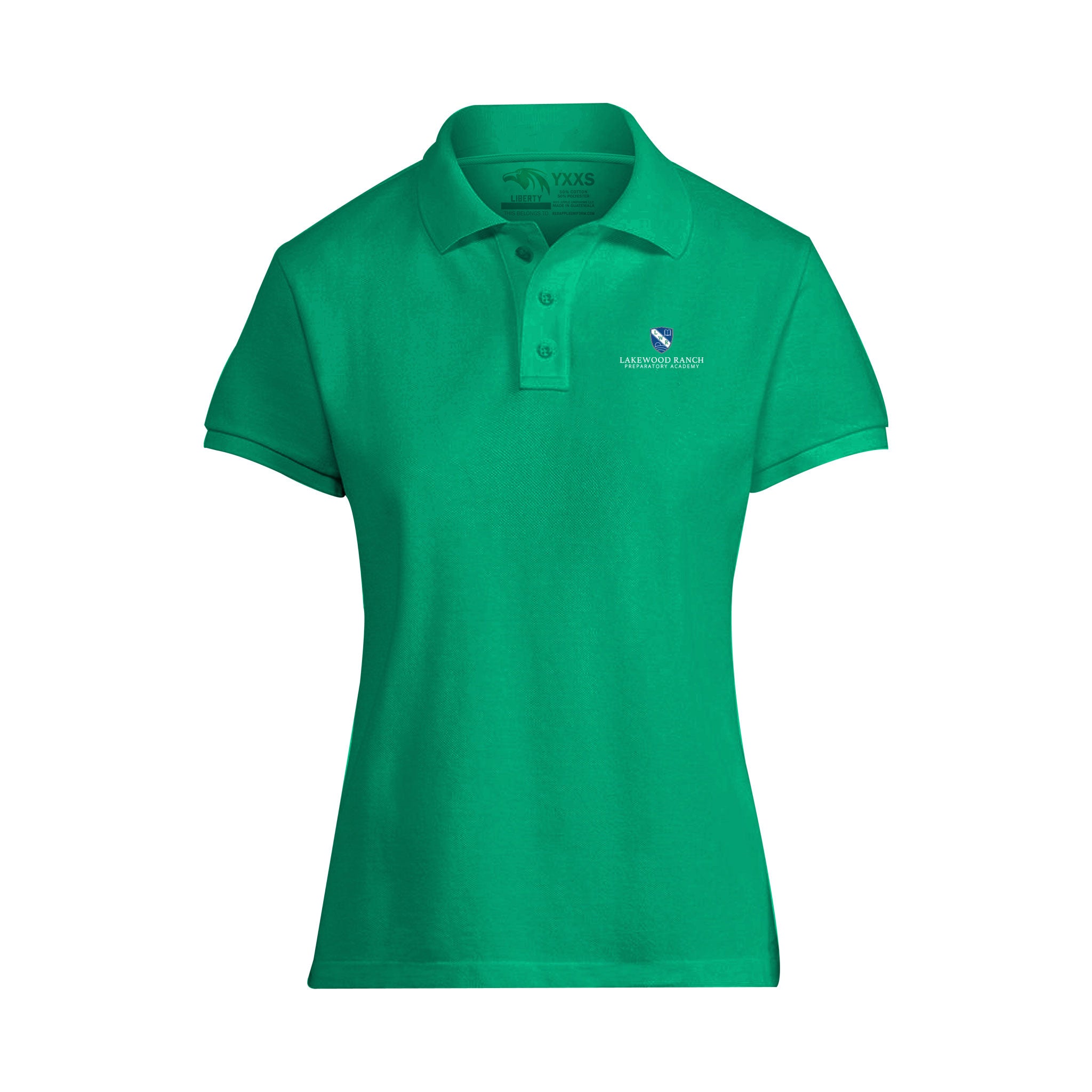 Lakewood Ranch Prep Academy (K-5) Emerald Green Polo Shirt