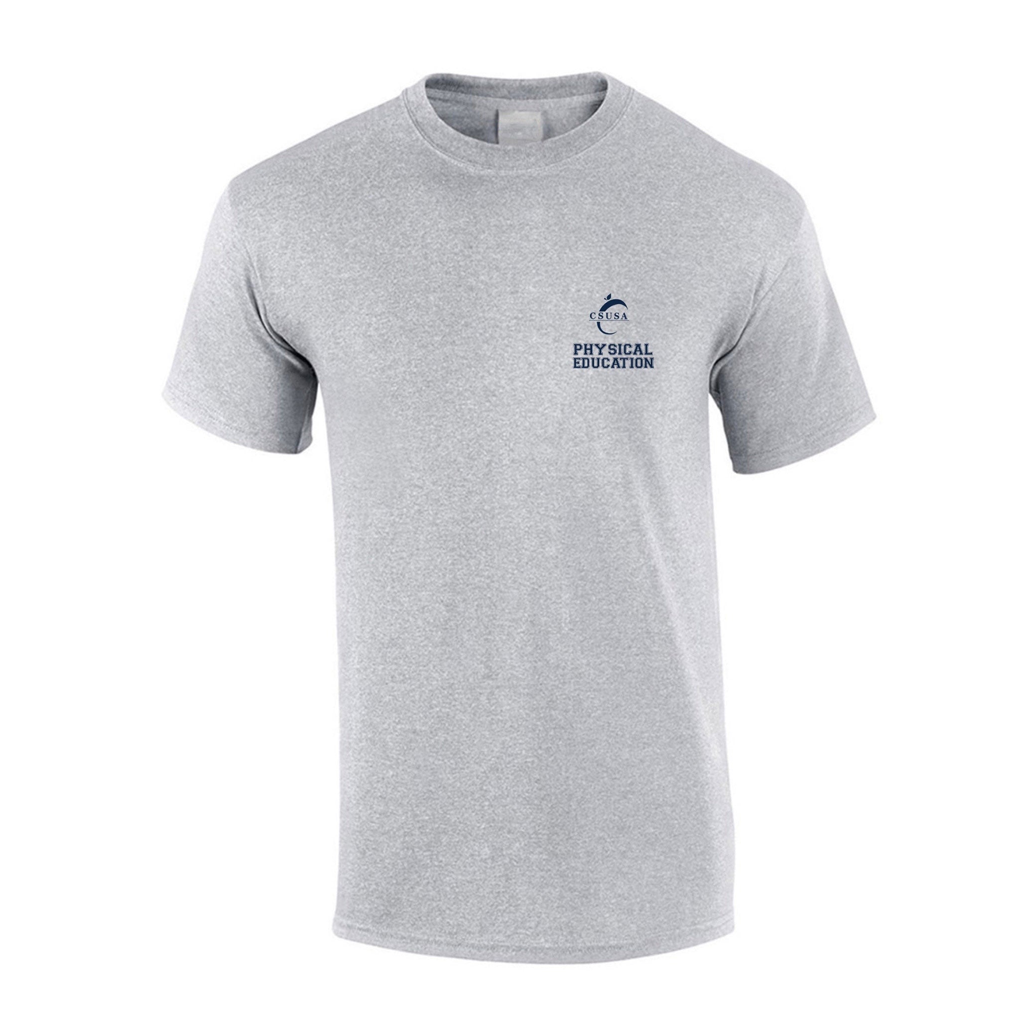 Unisex Gray P.E. Sports T-Shirt